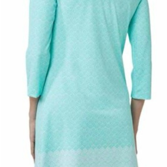 EUC Cabana Life Summer Vibes Shift Dress Resort Wear in Mint, Large‎ - Picture 3 of 10